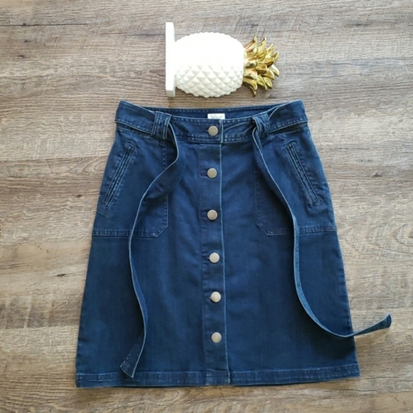a new day Dresses & Skirts - A New Day Denim A-Line Skirt